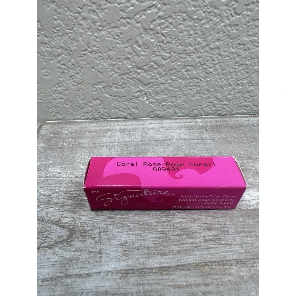 $9 🌙 Mary Kay Signature NouriShine Lip Gloss Coral Rose 017037 NEW